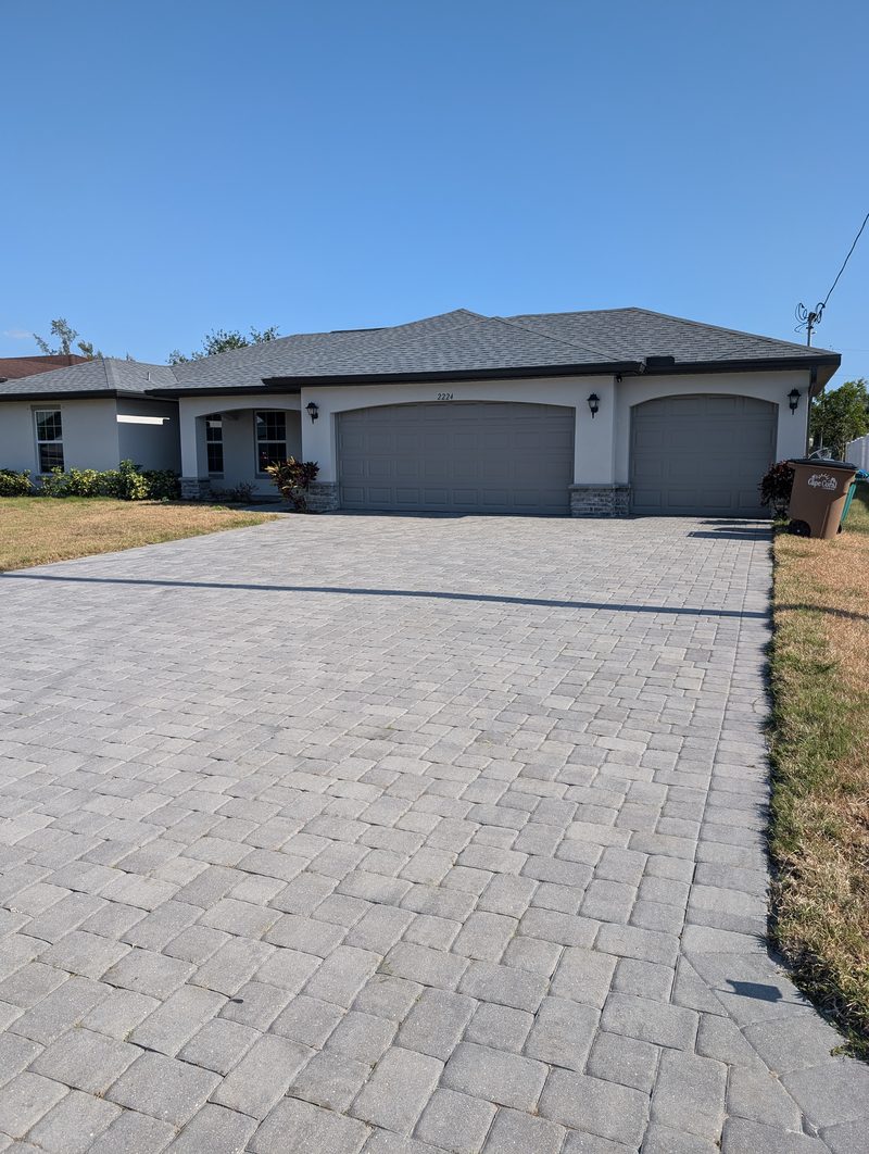 Paver Sealing service by First Call Exterior Cleaning