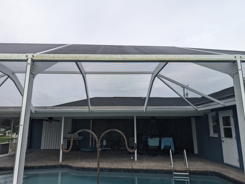 Pool Cage Cleaning by First Call Exterior Cleaning