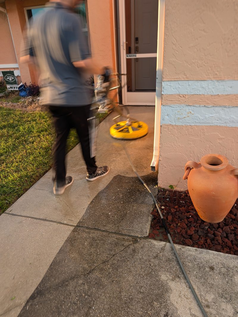Post-Construction service by First Call Exterior Cleaning