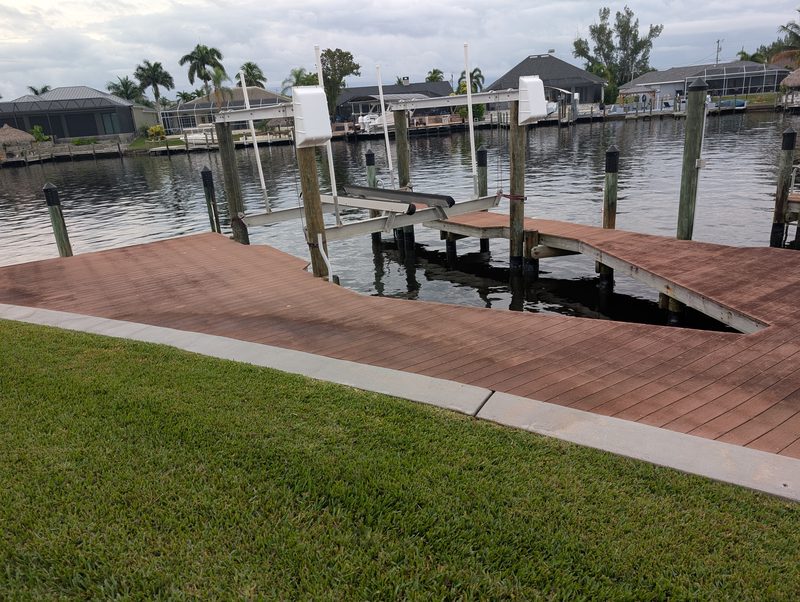 Dock Cleaning service by First Call Exterior Cleaning
